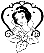 Blanche-Neige et les Sept Nains Coloriage En Ligne